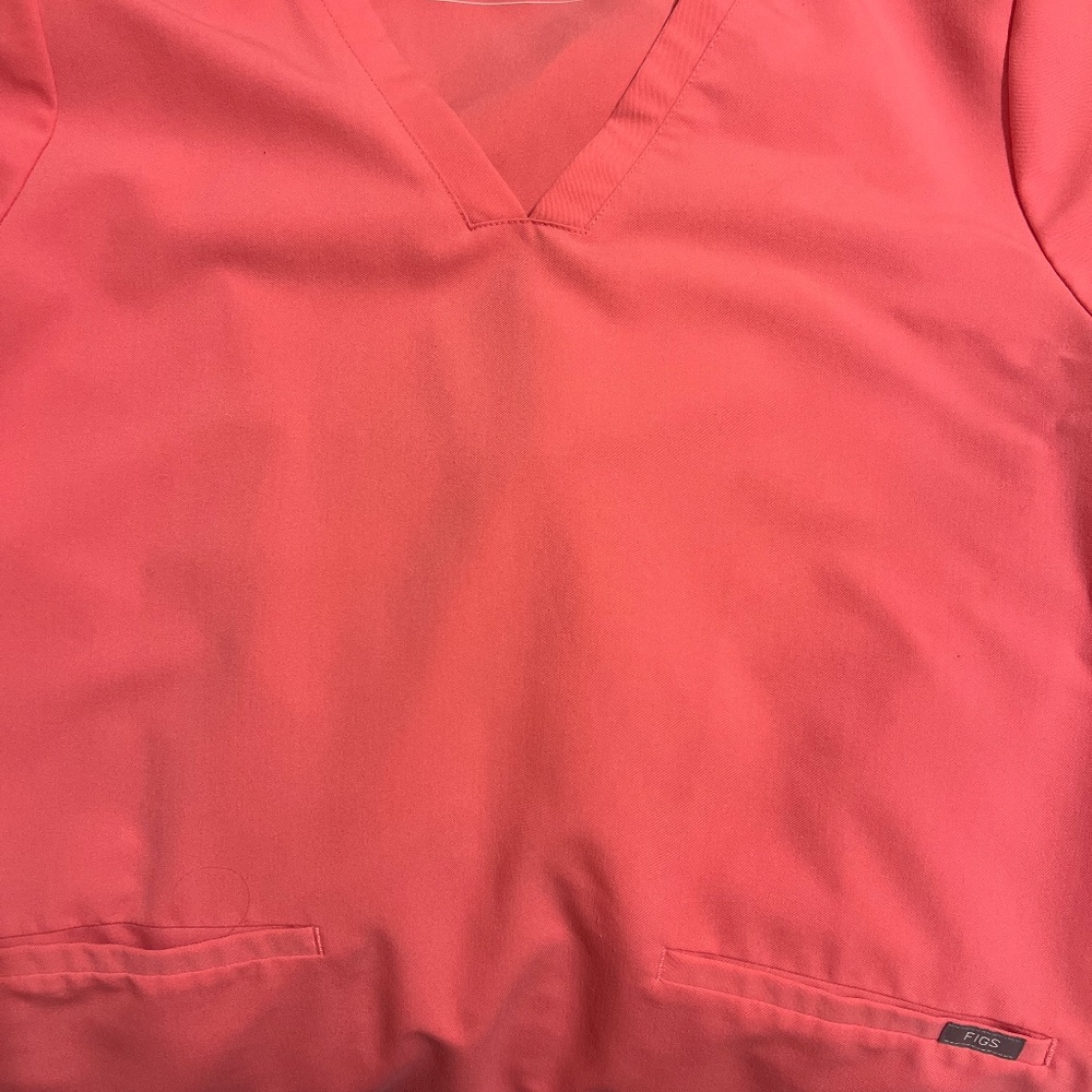 Figs Bubble gum pink scrubs set
